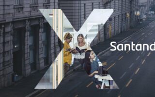 Konkurs „Santander X Tomorrow Challenge” - baner promujący
